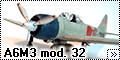 Tamiya 1/72 A6M3 mod. 32