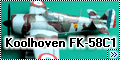 Azur 1/72 Koolhoven FK-58C1 с мотором Испано-Сюиза