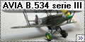 Eduard 1/48 AVIA B.534 serie III