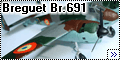 Smer 1/72 Breguet Br. 691 - Предшественник Beufighter