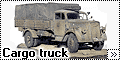 Tamiya 1/35 German 3ton 4X2 Cargo truck