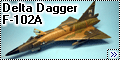 Meng models 1/72 F-102A Delta Dagger
