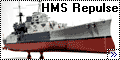 Trumpeter 1/350 Battle cruiser HMS Repulse - Модель линейног