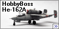 HobbyBoss 1/72 He-162A - Народный истребитель на испытаниях.