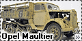 Italeri 1/35 Opel Maultier (Sd.Kfz.3)