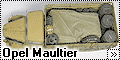 Italeri 1/35 Opel Maultier (Sd.Kfz.3)