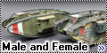 Takom 1/35 Mk.IV Male and Female