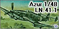 Обзор Azur 1/48 Loire-Nieuport LN.41.1 - Sturzkampfflugzeug 