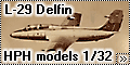 Обзор HPH models 1/32 L-29 Delfin 