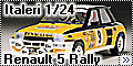 Обзор Italeri 1/24 Renault 5 Rally