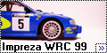 Tamiya 1/24 Subaru Impreza WRC 99-2